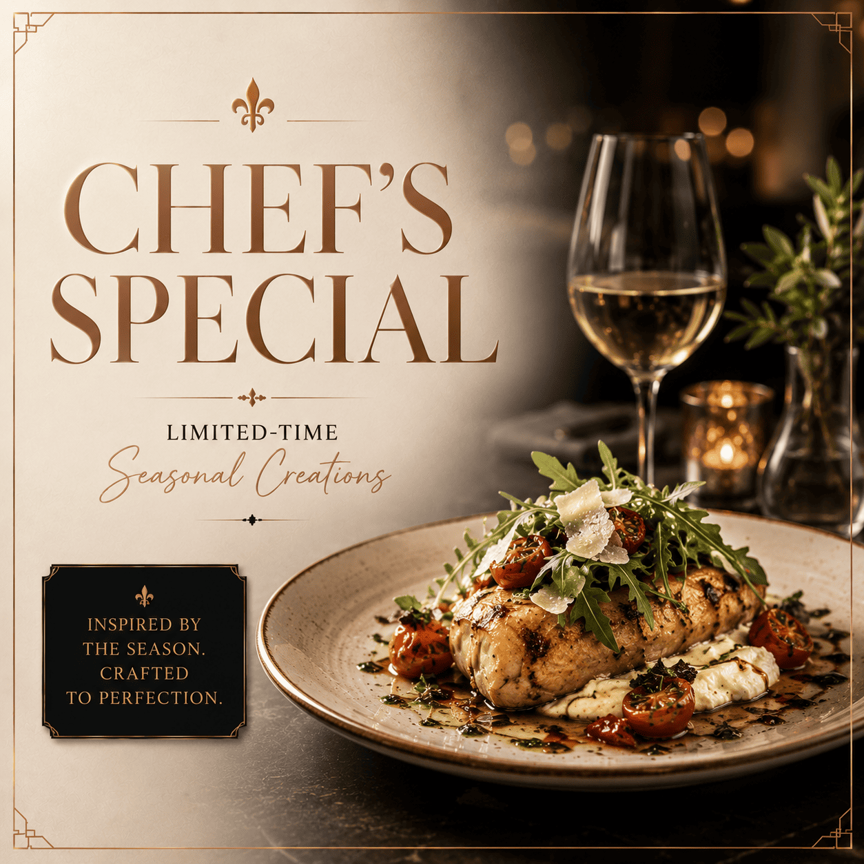 Chef's Special promotion